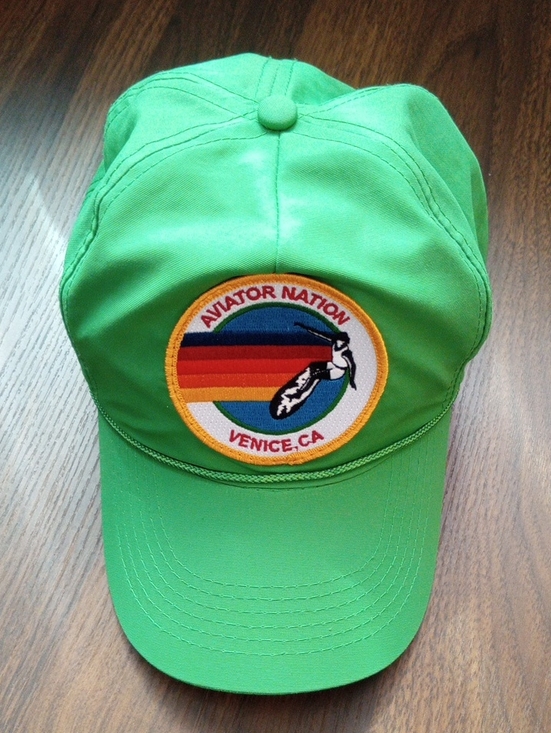 Aviator Nation Venice Beach Kelly Green Trucker Hat